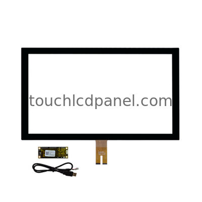 Buy 21.5 Inch 16:9 Multi Touch PCAP Screen With 10ms Response Time Tempered Glass Cover Lens online manufacture