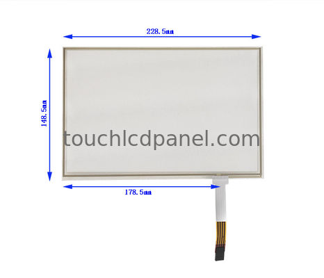 Buy 217 X 136.2mm 10.1 Inch Resistance Touch Screen With FPC Connection Response Time Of 10ms online manufacture