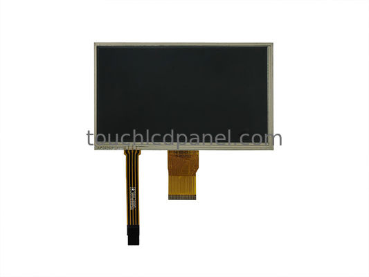 Buy 7-inch 1024x600 LCD Panel with 4-pin 2.54 Housing Resistive Touch Panel for Industrial Control Panel online manufacture