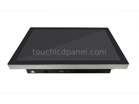Buy 17-inch Wide Operating Temperature -20~70℃ PCAP Touch Monitor with 800 Nits Brightness FHD 1920x1200 Pixels LCD Panel and Optically Bonded with Touchscreen Overlay online manufacture