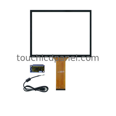10.4 Inch Seamless Touch Glass With Anti Glare Surface Treatment Rapid 10ms Response Via ILITEK Controller