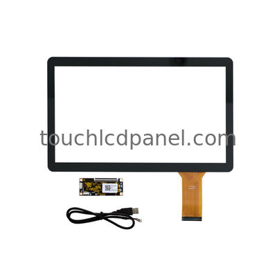 13.3'' 1920 X 1080 Projected Capacitive Touch Panel With Chemically Tempered Glass