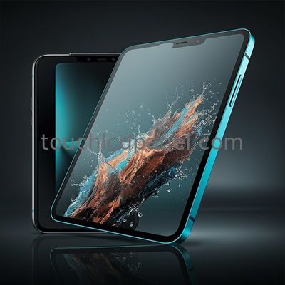 Tempered Glass For Various Devices Bezel With Color Printed Touchscreen Front Glass