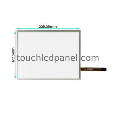 10.4 Inch 4 Wire Resistive Touch Screen Display With ITO Film On ITO Glass Layers For EMI Imunity