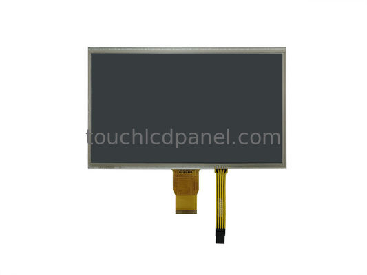 10.1-inch Resistive Touch LCD Panel 1024x600 Resolution 400 Nits Brightness With 50-pin FPC For Display And 4-pin 2.54 Housing For Touch