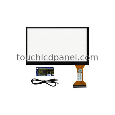 7-inch 10-Point Touch PCAP Touch Screen Overlay with Tempered Front Glass