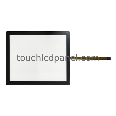 15 Inches Durable 5 Wire Resistive Touch Panel With Black Bezel For Flush Touchscreen Monitors