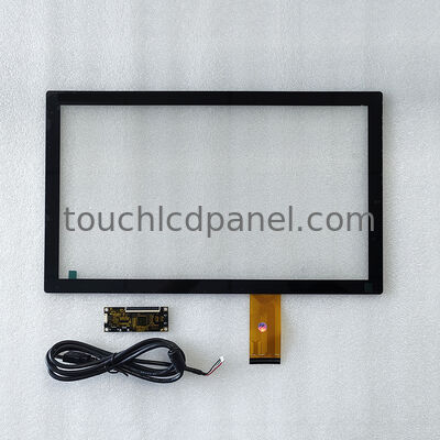15.6-inch 16mm Bezel PCAP Touchscreen Overlay with Anti-glare Surface Treatment