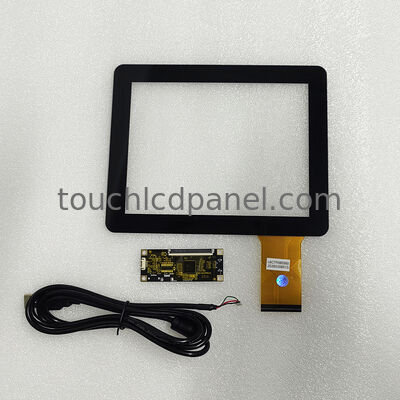 8.0-inch Multi Touch Capacitive Touch Glass Featuring Plug and Play USB Interface to Deliver Precise Touch Control and Durability