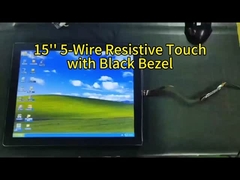 15 Inch Ultra Durable 5 Wire Resistive Touch Screen With High Transmittance For Medical