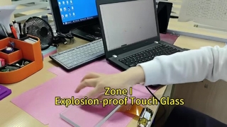 Explosion Proof Touch Glass IK10 