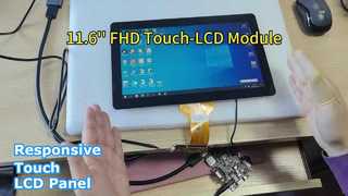 11.6 Touch LCD Panel 1920x1080 Wide Bezel
